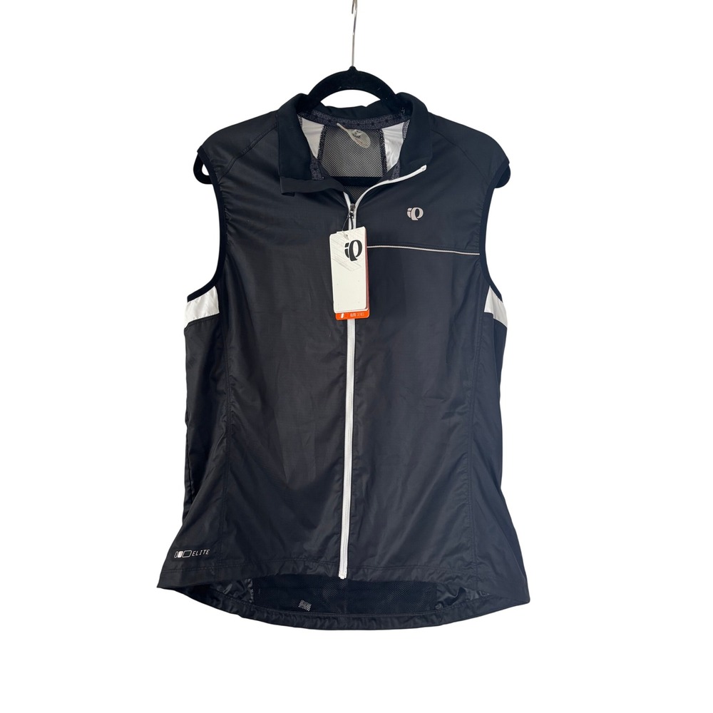 Pearl Izumi Womens ELITE Barrier Cycling Vest Black White XL 11231301